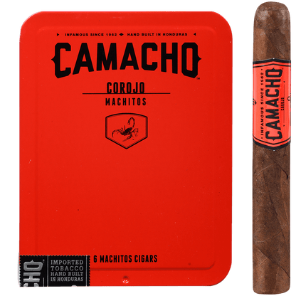 Camacho Corojo Machitos 5/6 Ct. Tins 4.00X32