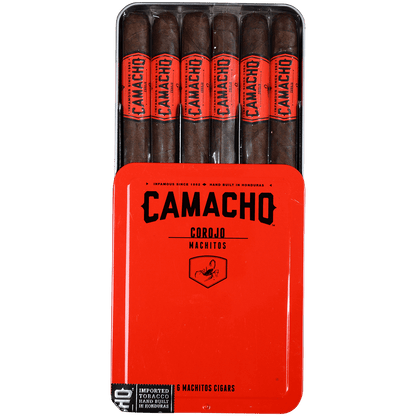 Camacho Corojo Machitos 5/6 Ct. Tins 4.00X32