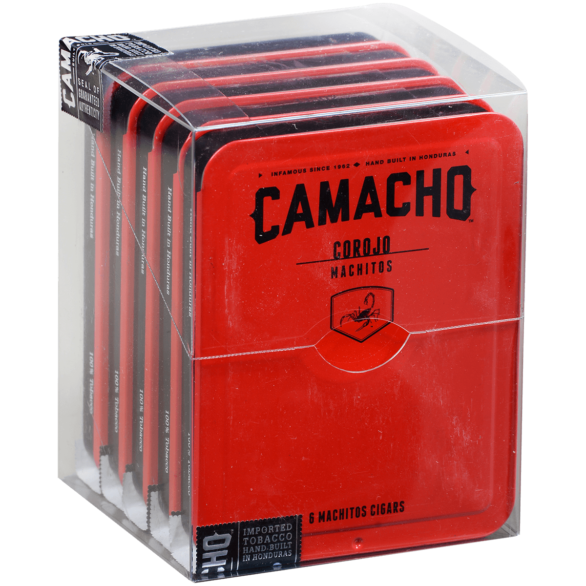 Camacho Corojo Machitos 5/6 Ct. Tins 4.00X32