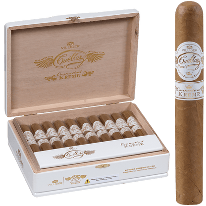 Villiger Cuellar Conn. Kreme Toro Gordo 20 Ct. Box 6.00X54