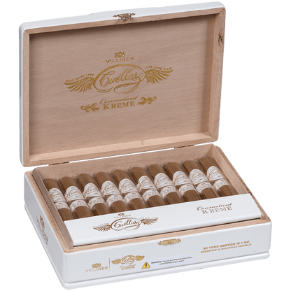 Villiger Cuellar Conn. Kreme Toro Gordo 20 Ct. Box 6.00X54