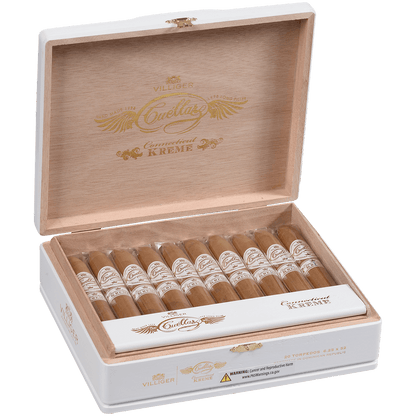 Villiger Cuellar Conn. Kreme Torpedo 20 Ct. Box 6.25X52