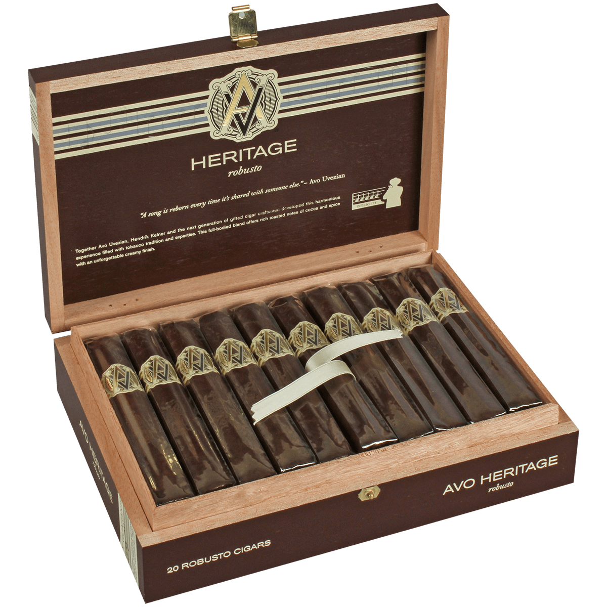 Avo Heritage Robusto 20 Ct. Box 4.87X50