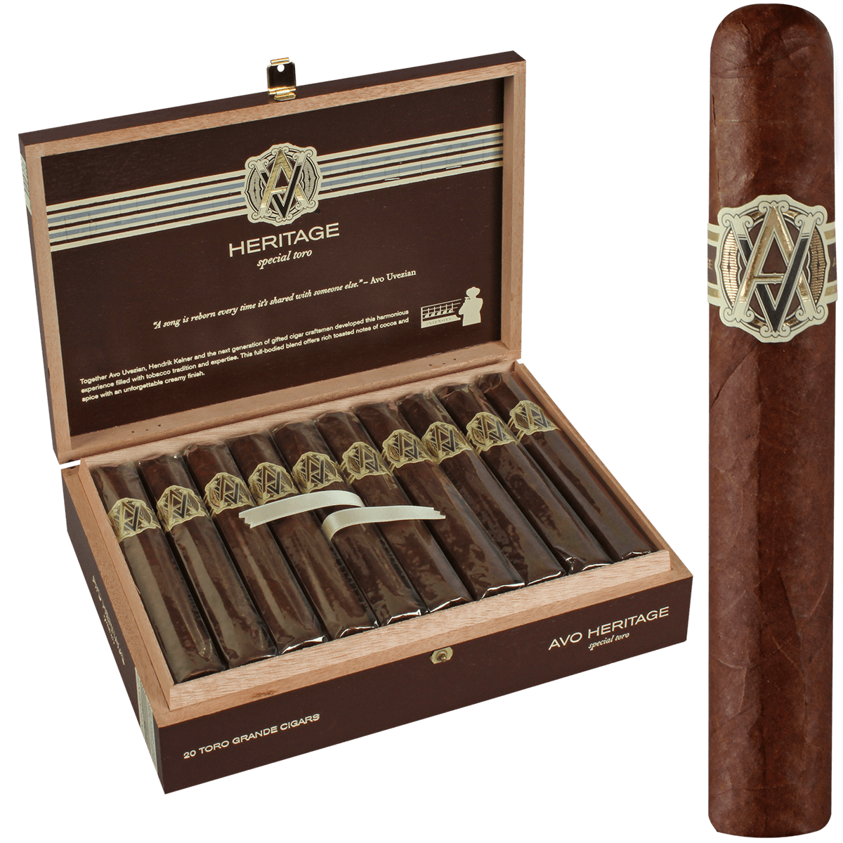 Avo Heritage Special Toro Grande 20 Ct. Box 6.00X60