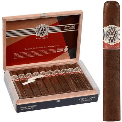 AVO SYNCRO NICARAGUA TORO 20 CT. BOX 6.00X54