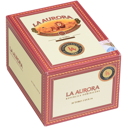 La Aurora Connecticut 1987 Toro 20 Ct. Box 5.75X54