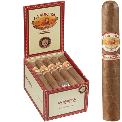 LA AURORA CONNECTICUT 1987 GRAN TORO 20 CT. BOX 6.00X58