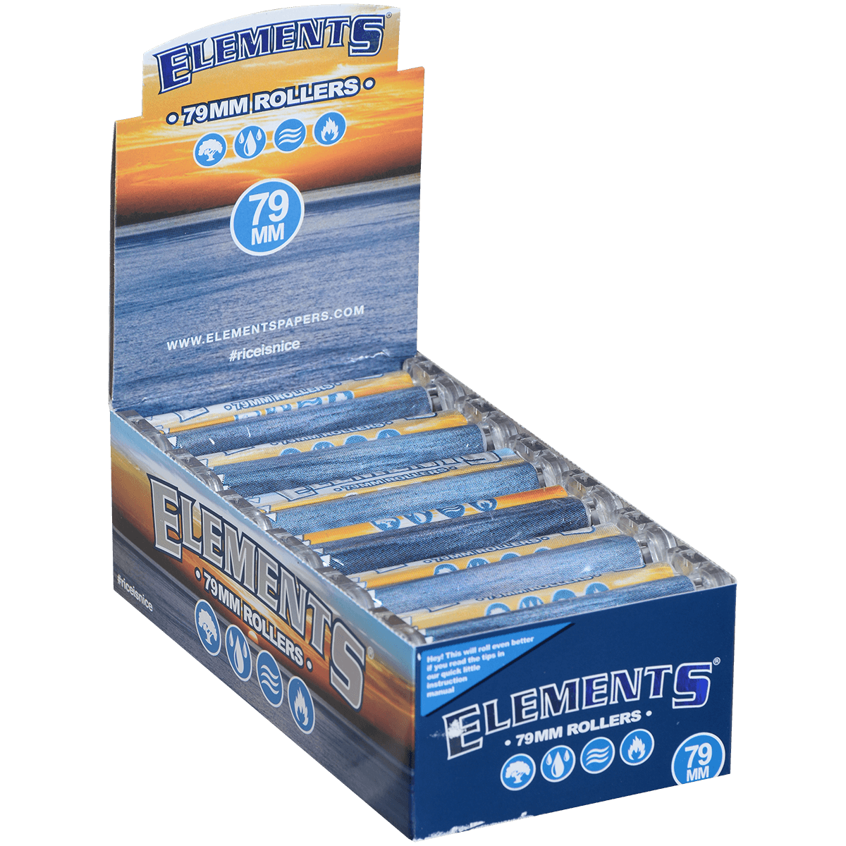 Rolling Machines Cigarette Elements 79Mm 12 Ct. Box