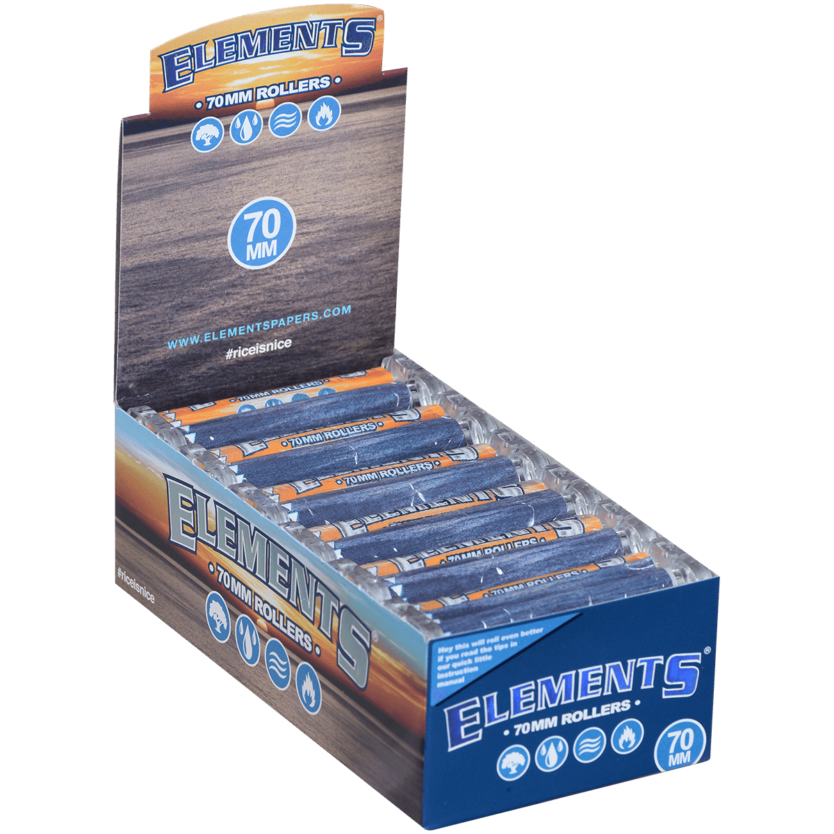 Rolling Machines Cigarette Elements 70Mm 12 Ct. Box