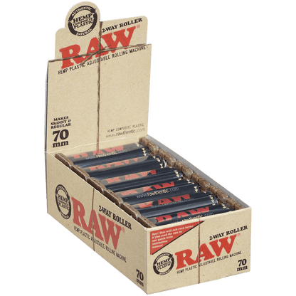 Rolling Machines Cigarette Raw 70Mm 2-Way 12 Ct. Box Display