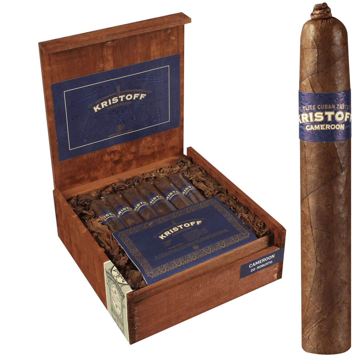 Kristoff Cameroon Robusto 20 Ct. Box 5.50X54