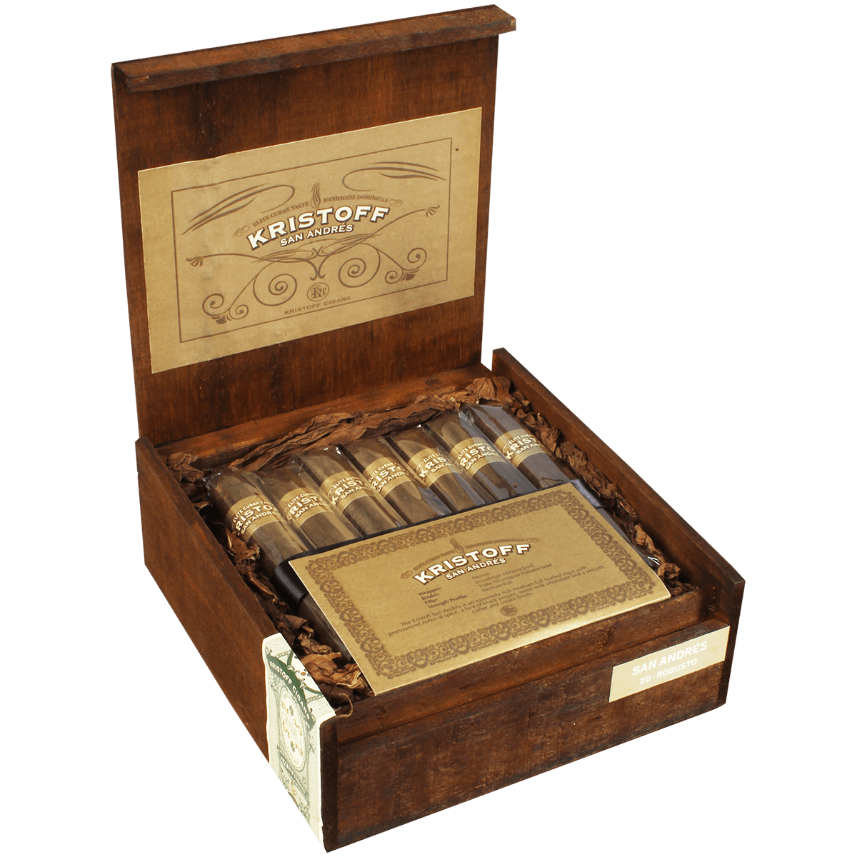 Kristoff San Andres Robusto 20 Ct. Box 5.50X54