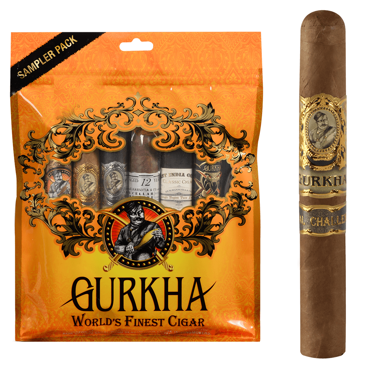 Gurkha Toro Dr Fresh Pack Sampler 6 Ct Packs 6.00X50