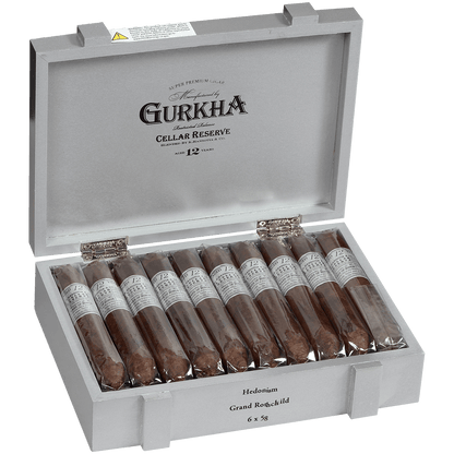 Gurkha Cellar Reserve Platinum Edition 12 Yr Hendonism-Grand Rothchild 20 Ct. Box 6.00X58