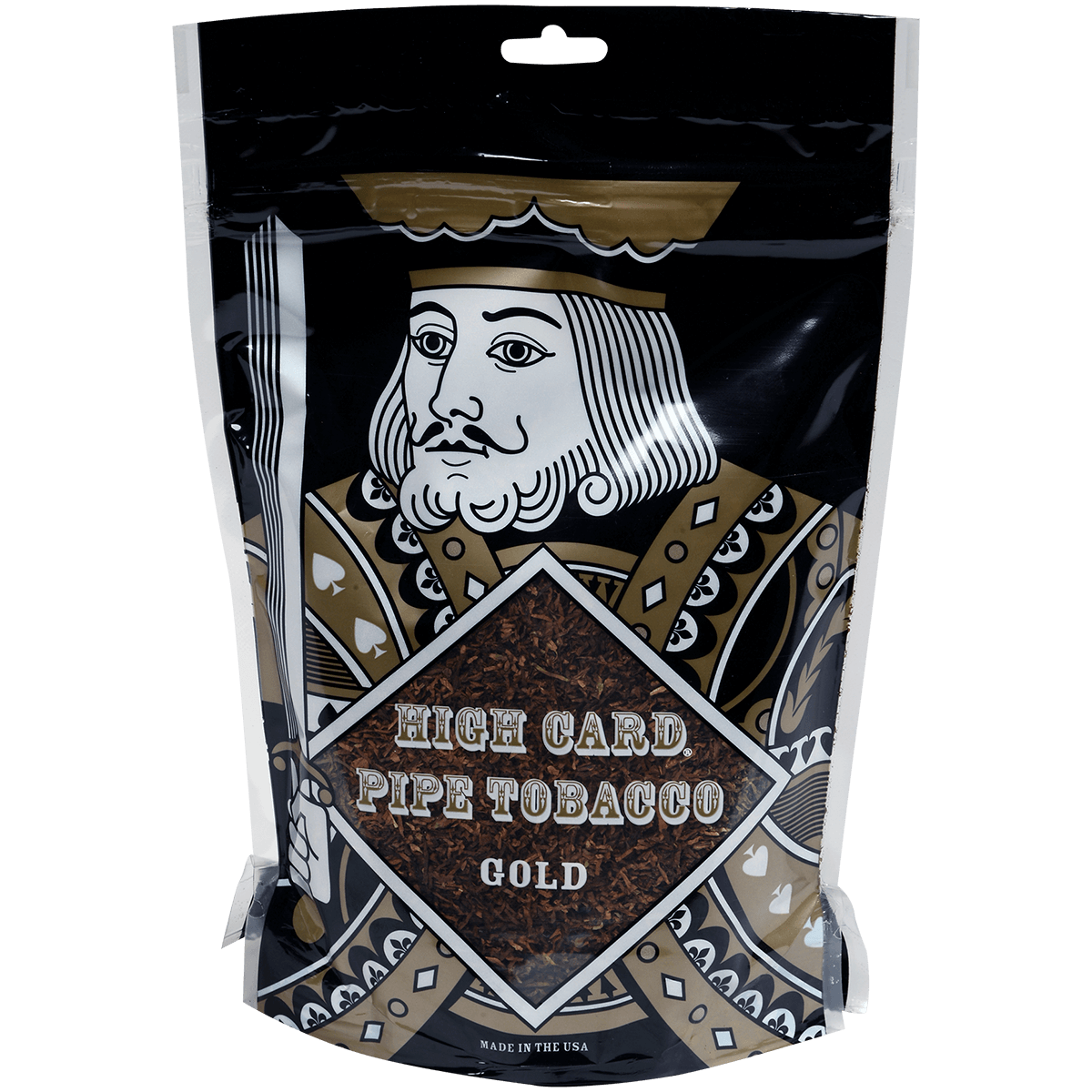 High Card Pipe Tobacco Gold Medium 5 Oz Bag