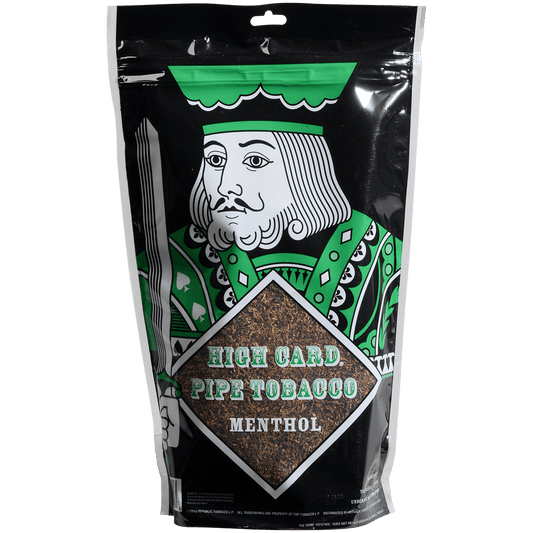 High Card Pipe Tobacco Menthol Large 12 Oz Bag