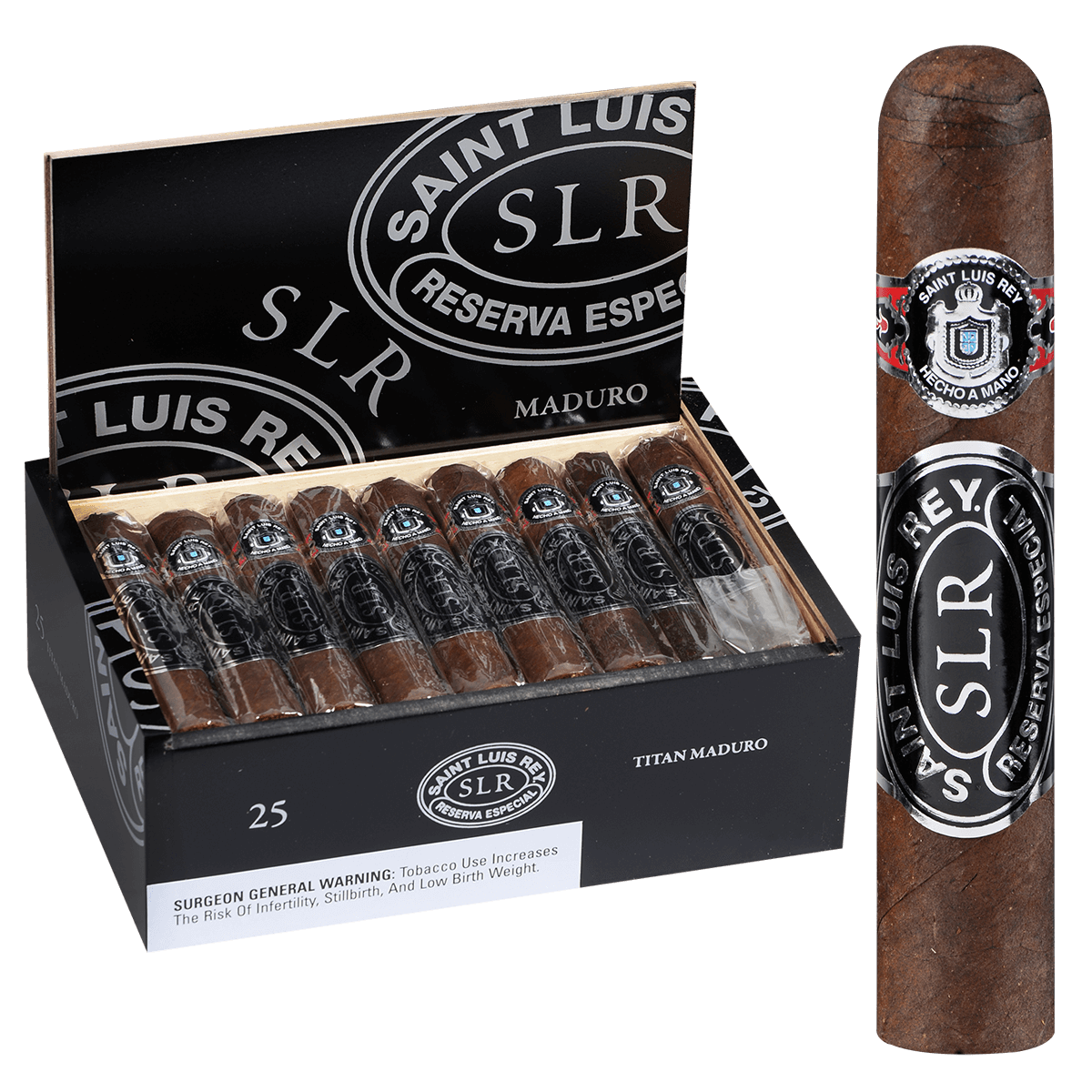 Saint Luis Rey Maduro Titan 25 Ct. Box 5.50X60