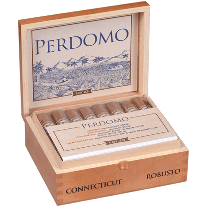 Perdomo Lot 23 Connecticut Robusto 24 Ct. Box 5.00X50