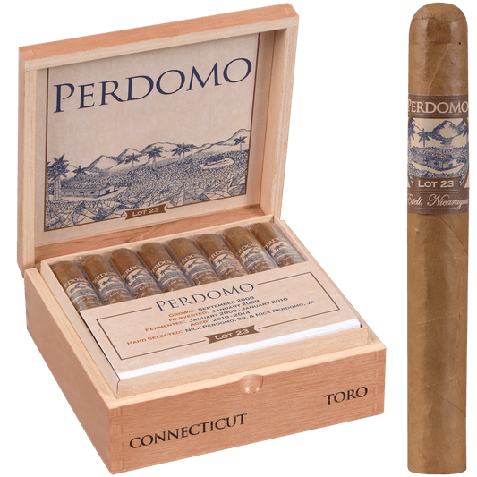 Perdomo Lot 23 Connecticut Toro 24 Ct. Box 6.00X50