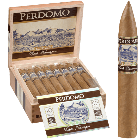 Perdomo Lot 23 Connecticut Belicoso 24 Ct. Box 6.00X54