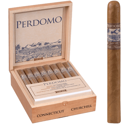 Perdomo Lot 23 Connecticut Churchill 24 Ct. Box 7.00X50