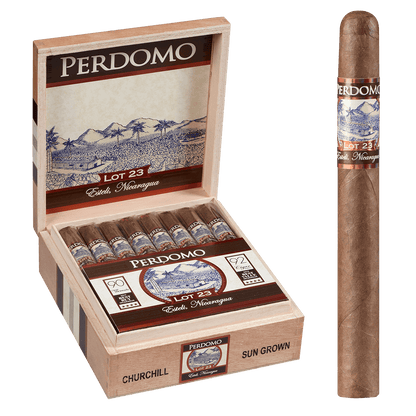 Perdomo Lot 23 Natural Churchill 24 Ct. Box 7.00X50