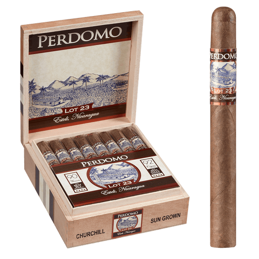 Perdomo Lot 23 Natural Churchill 24 Ct. Box 7.00X50