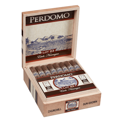 Perdomo Lot 23 Natural Churchill 24 Ct. Box 7.00X50
