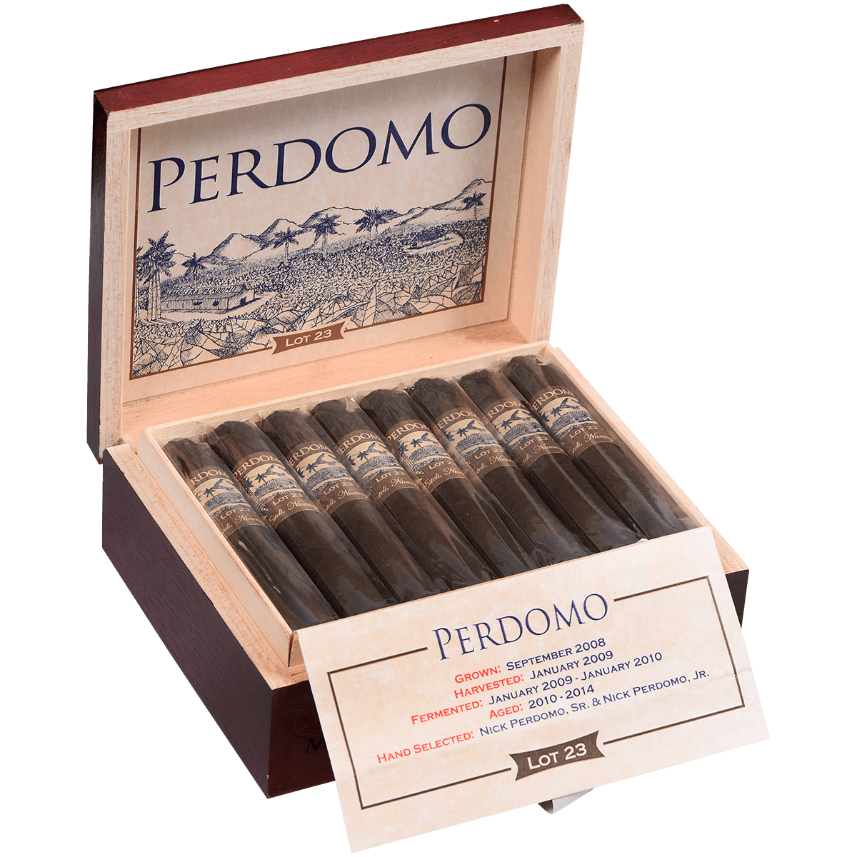 Perdomo Lot 23 Maduro Robusto 24 Ct. Box 5.00X50