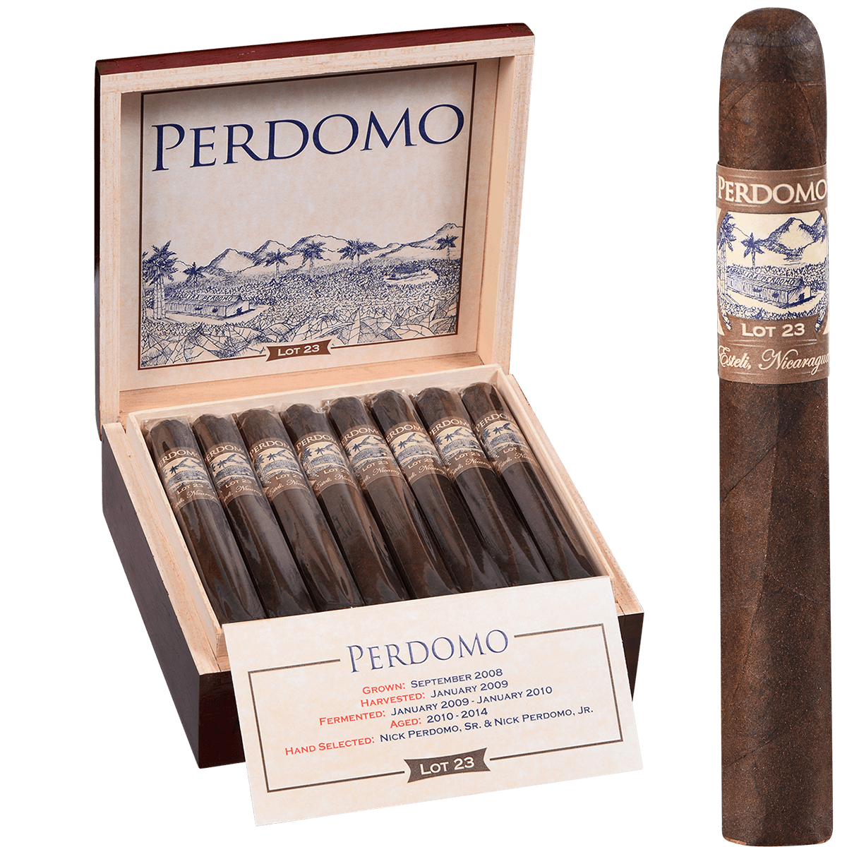Perdomo Lot 23 Maduro Toro 24 Ct. Box 6.00X50