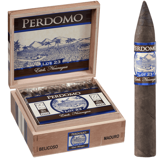 Perdomo Lot 23 Maduro Belicoso 24 Ct. Box 6.00X54