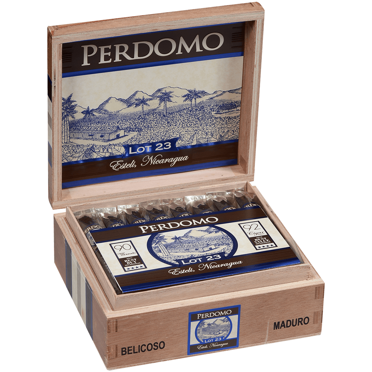 Perdomo Lot 23 Maduro Belicoso 24 Ct. Box 6.00X54