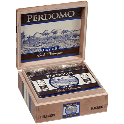 Perdomo Lot 23 Maduro Belicoso 24 Ct. Box 6.00X54