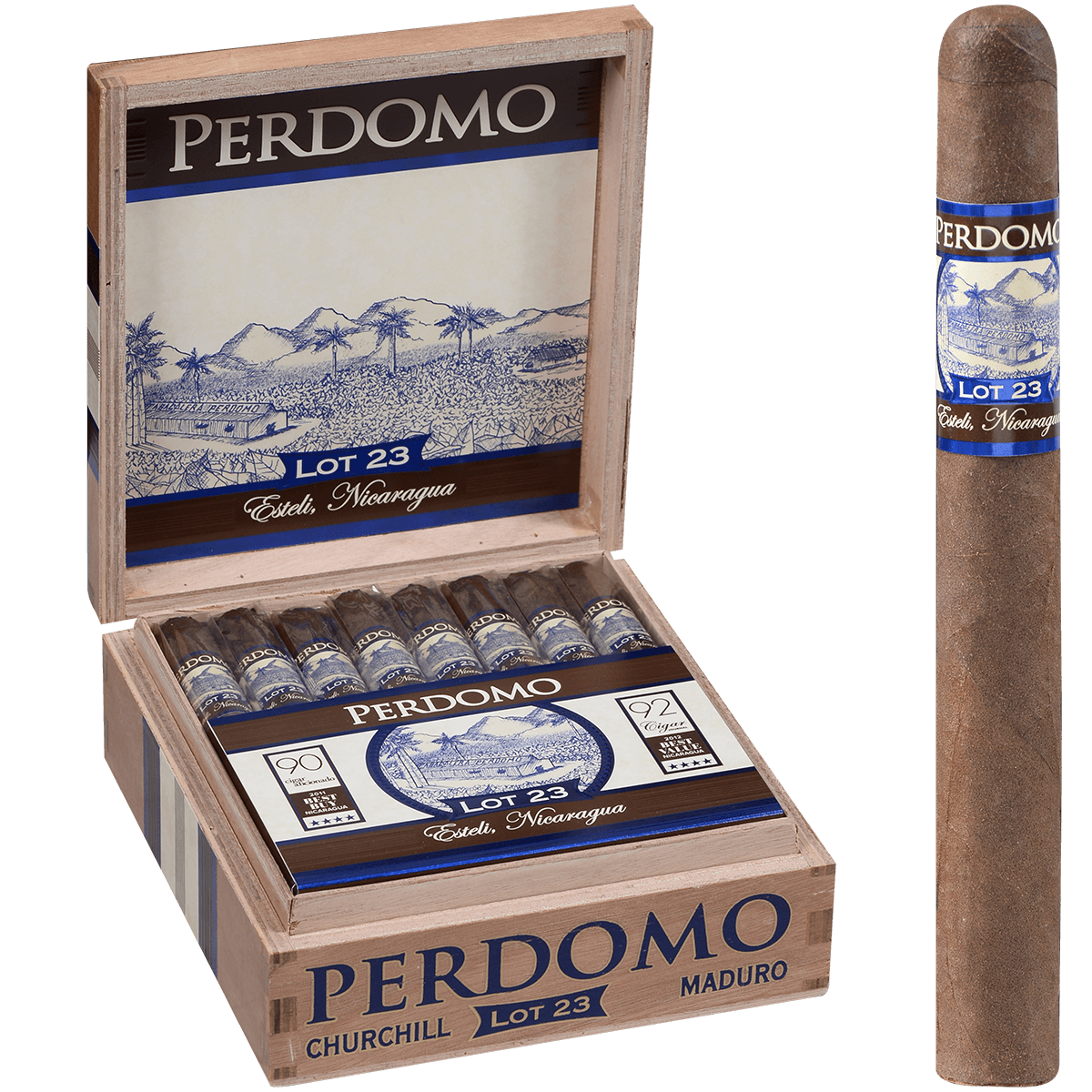 Perdomo Lot 23 Maduro Churchill 24 Ct. Box 7.00X50