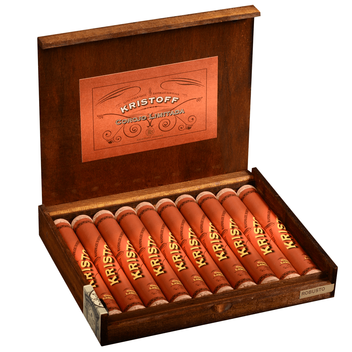 Kristoff Limitada Corojo Tubes Robusto 10 Ct. Box 5.5X 54