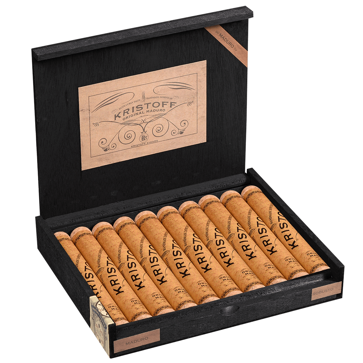 Kristoff Maduro Tubes Robusto 10 Ct. Box 5.5 X 54