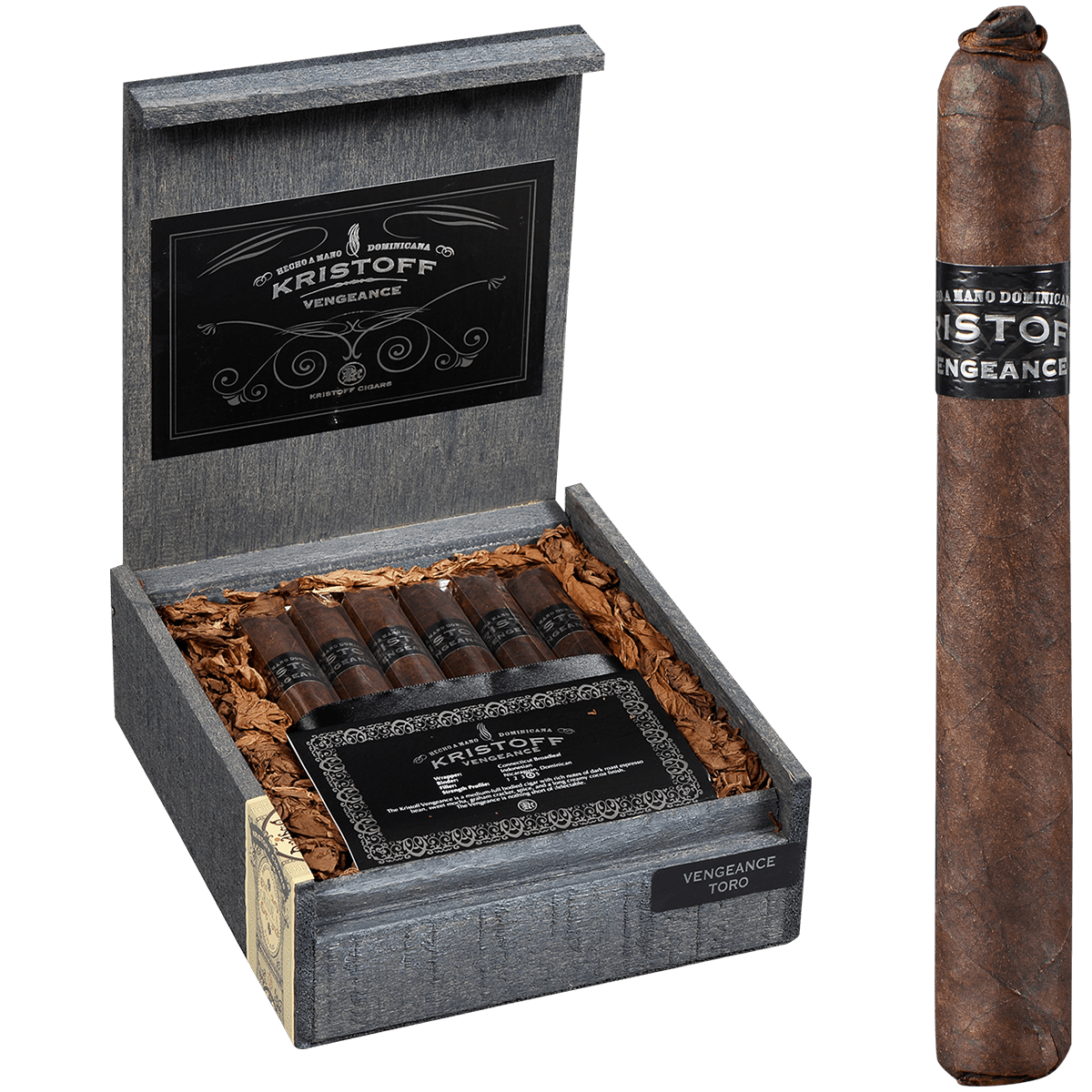 Kristoff Vengeance Toro 20 Ct. Box 6.25X54