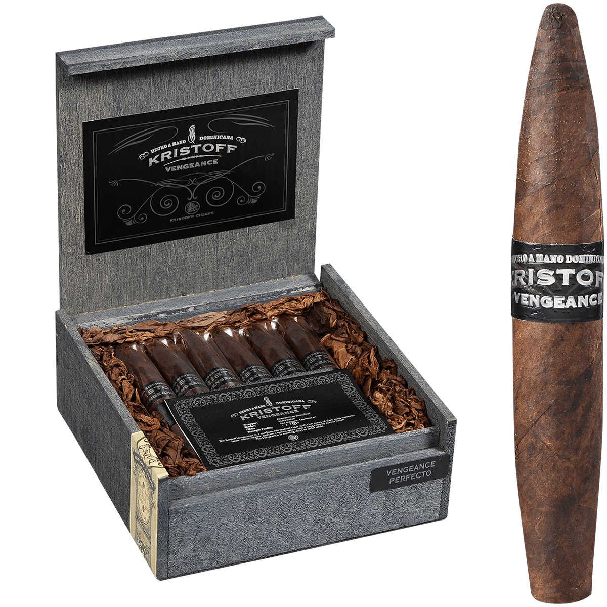 Kristoff Vengeance Perfecto 20 Ct. Box 6.50X60