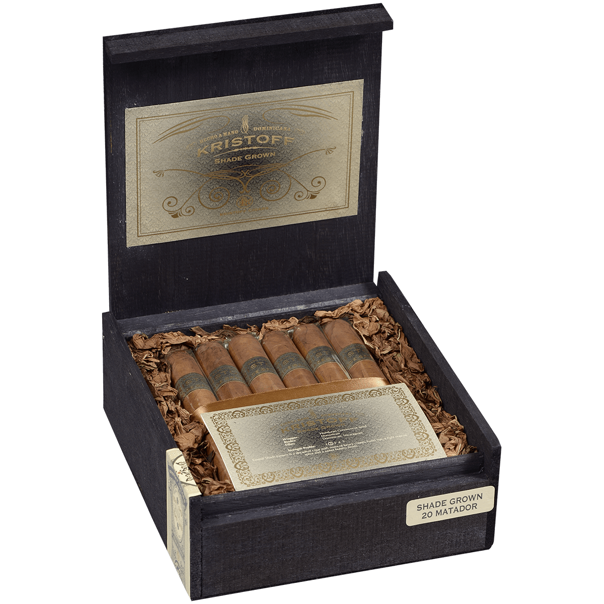 Kristoff Shade Grown Matador 20 Ct. Box 6.50X56