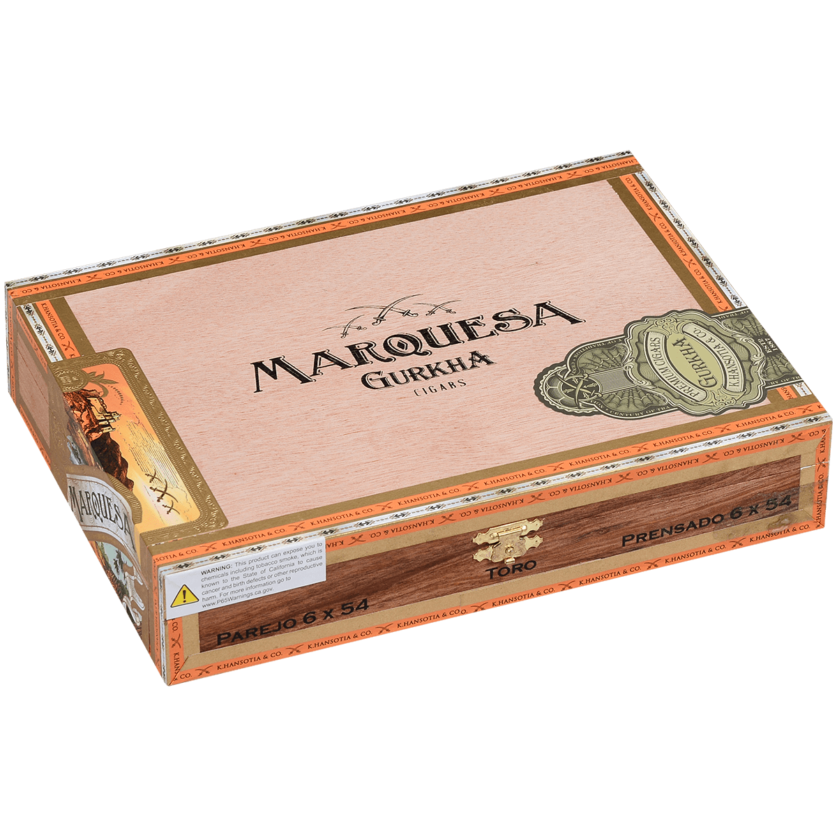 Gurkha Marquesa Toro 20 Ct. Box 6.00X54