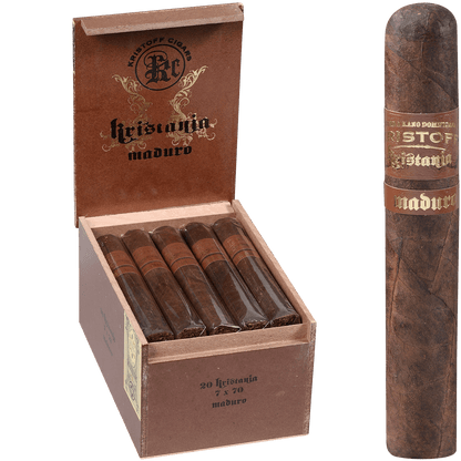 Kristoff Kristania Maduro 70S 20 Ct. Box 7.00X70