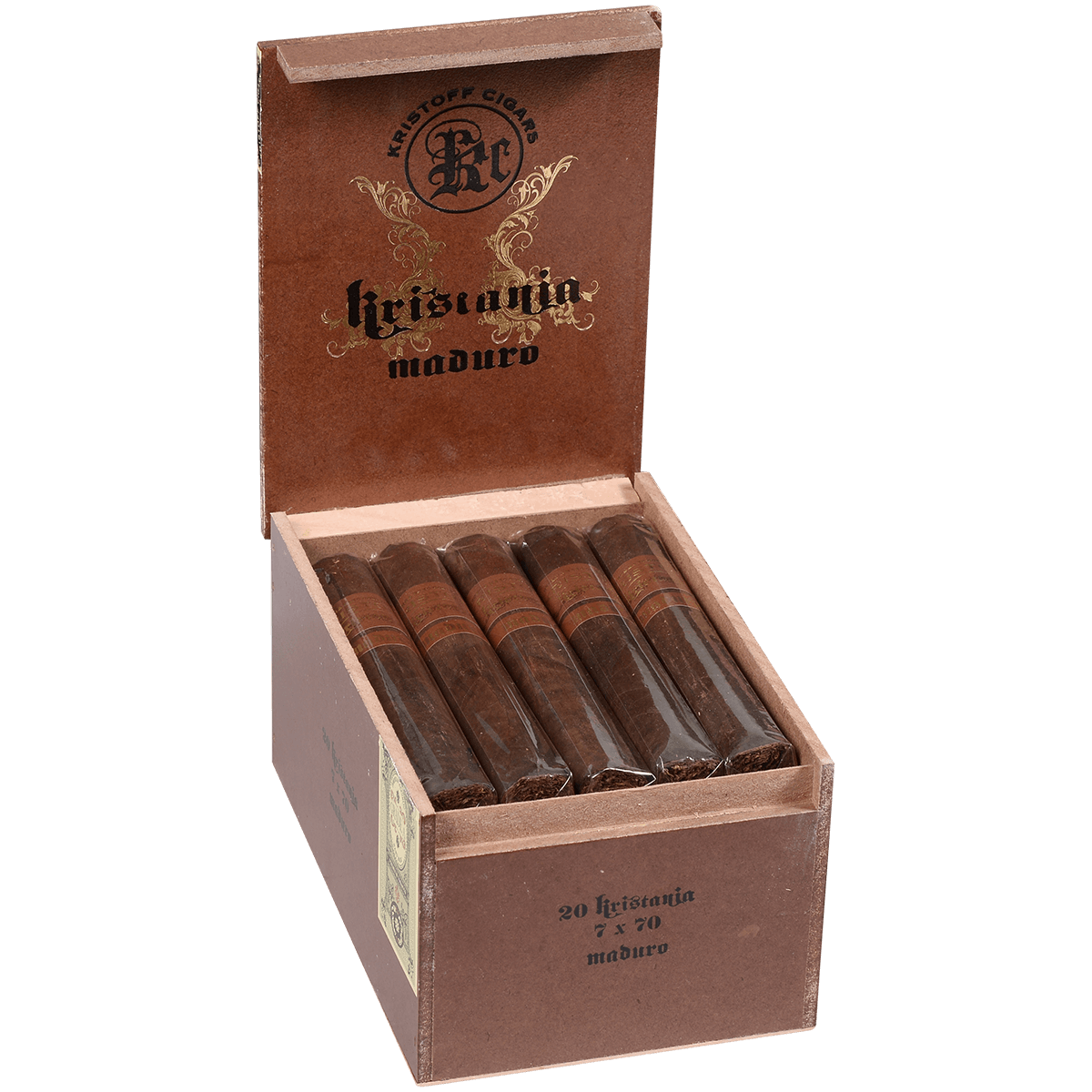 Kristoff Kristania Maduro 70S 20 Ct. Box 7.00X70