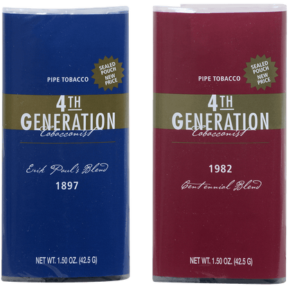 Pipe Tobacco 4Th Generation Bogo 1897 And 1982 1/12 Ct. Pouch Display 1.50 Oz.