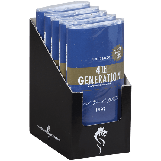 Pipe Tobacco 4Th Generation 1897 1/5 Ct. Pouch Display 1.50 Oz.