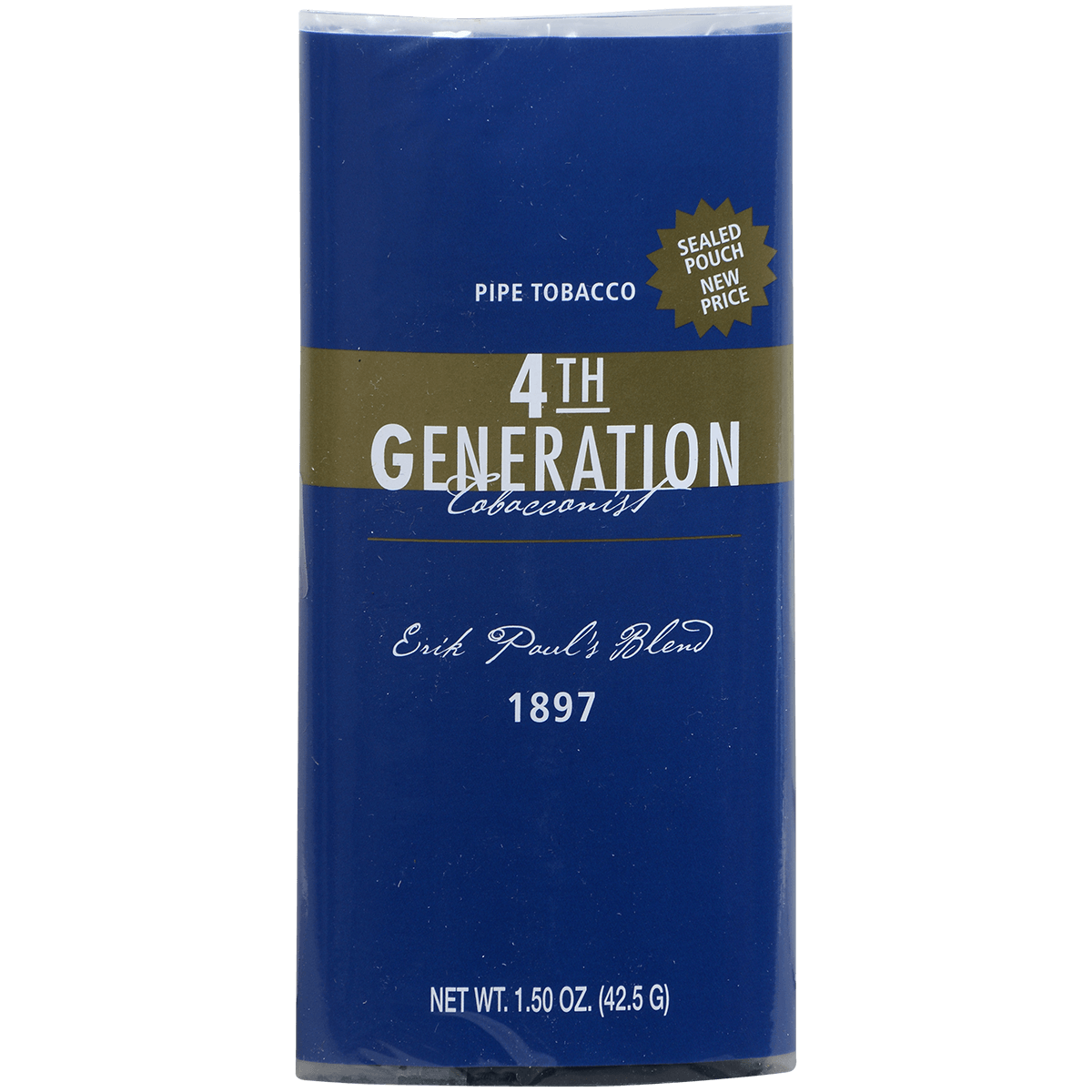 Pipe Tobacco 4Th Generation 1897 1/5 Ct. Pouch Display 1.50 Oz.