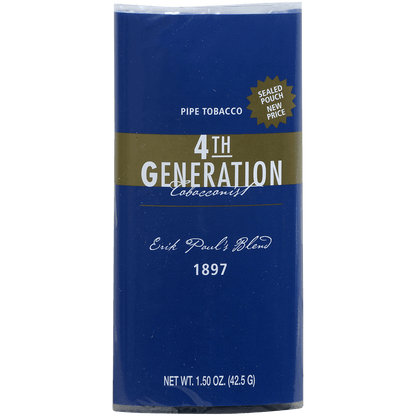 Pipe Tobacco 4Th Generation 1897 1/5 Ct. Pouch Display 1.50 Oz.