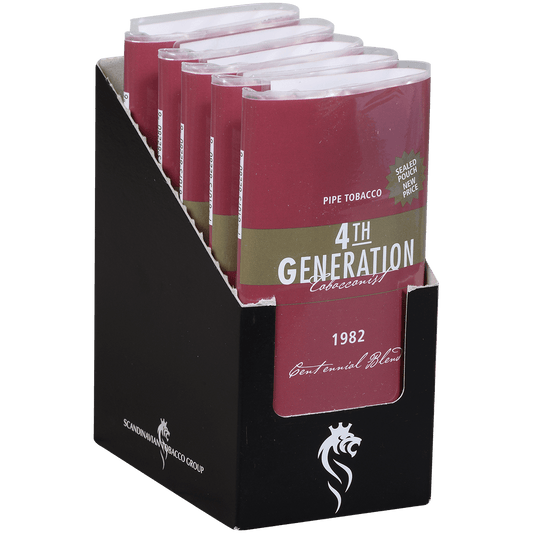 Pipe Tobacco 4Th Generation 1982 1/5 Ct. Pouch Display 1.50 Oz.