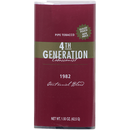 Pipe Tobacco 4Th Generation 1982 1/5 Ct. Pouch Display 1.50 Oz.