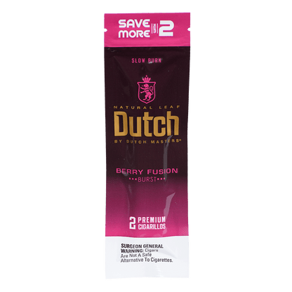 Dutch Masters Dutch Cigarillos Fresh Loc Berry Fusion 20/3 Packs