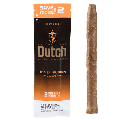 Dutch By Dutch Masters Cigarillos Honey Fusion Sv/2 60 Ct. 30/2 Packs 5.63X42